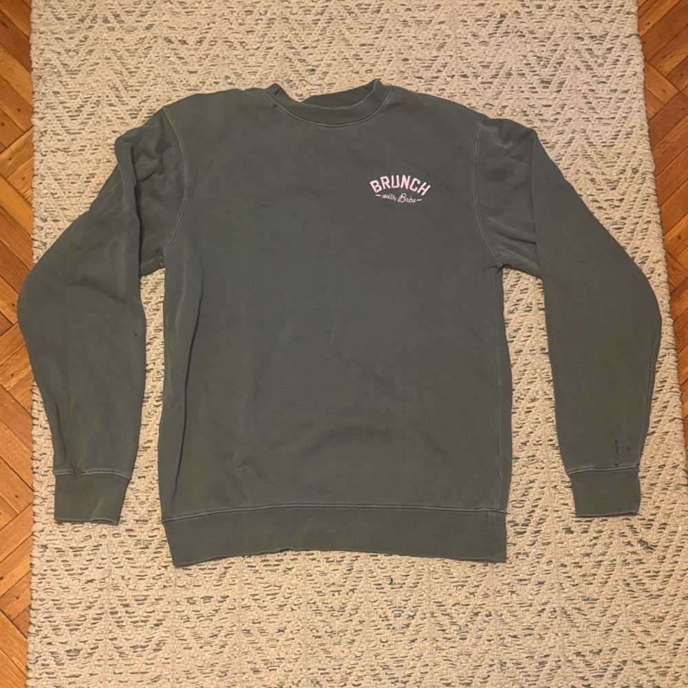 Brunch with Babs Women's Green Sweatshirt
